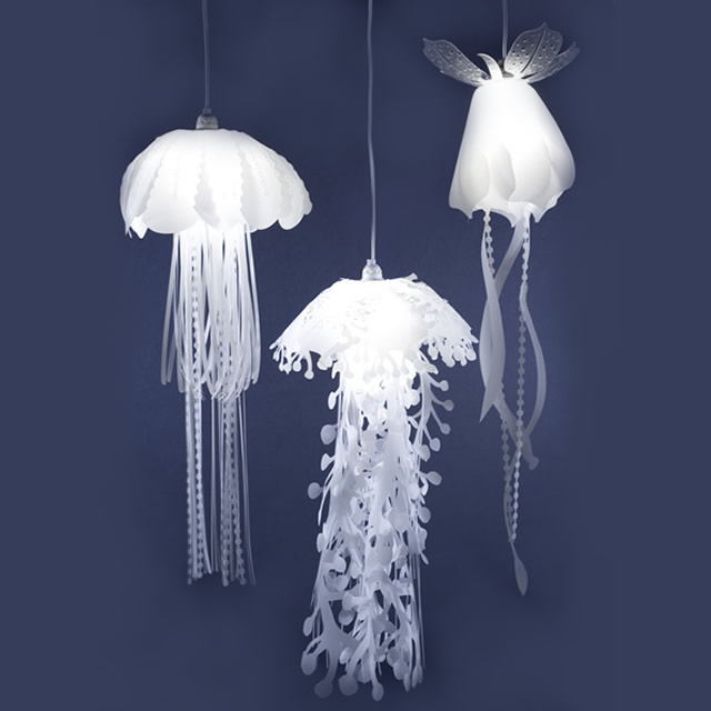 Illuminated by jellyfish