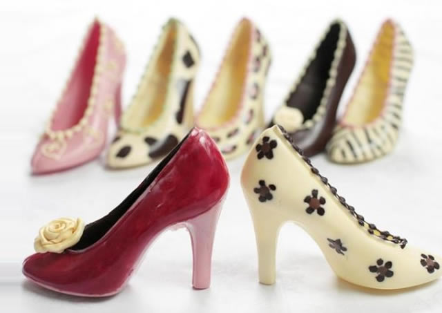 Chocolate shoes