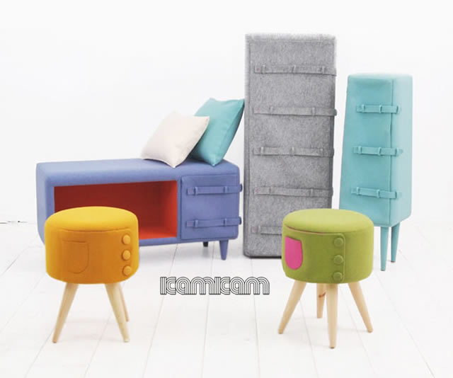 Dressed up furniture