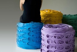 Latex Roll Pouf - thumbnail_2