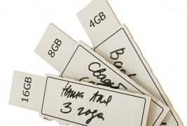 Cardboard usb pen drive - thumbnail_1