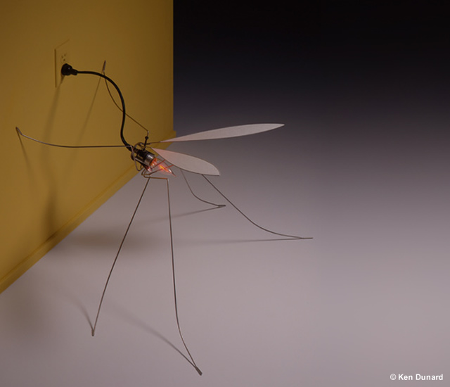 Mosquito wall light