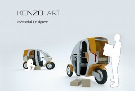 Fluidi electric scooter taxi - thumbnail_3