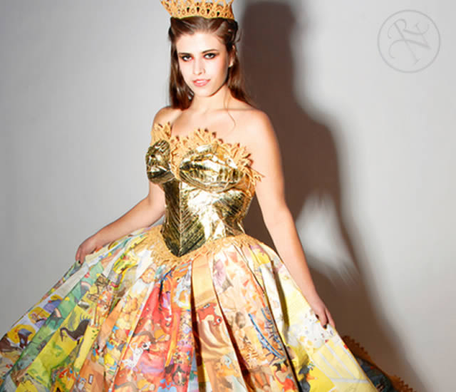 The Golden Book Gown