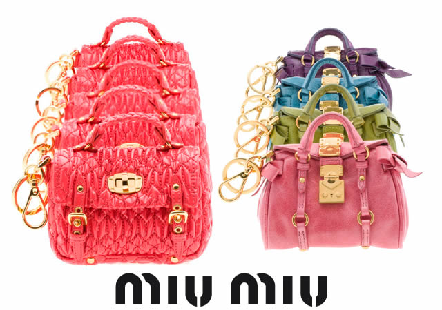 Miu Miu miniature bags