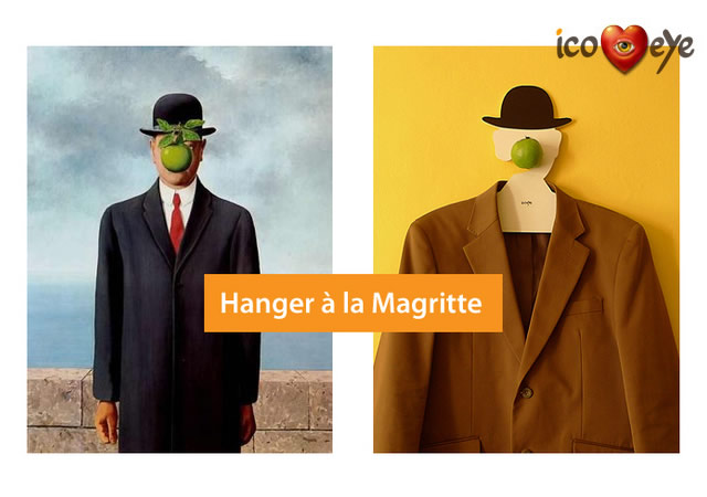 Hanger a la Magritte