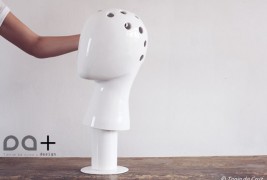 Wig ceramic vase - thumbnail_1
