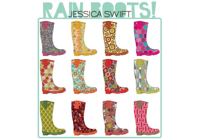 Jessica Swift Rainboots