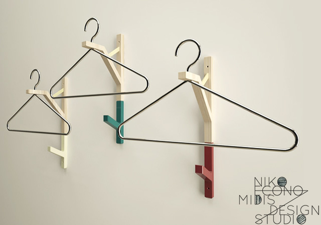 Wire coat hanger