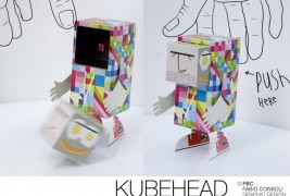 Kubehead paper toy - thumbnail_3