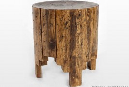 Salmi Negativo wood stool - thumbnail_4