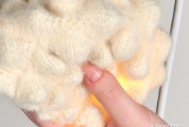Knit felt lamp - thumbnail_6