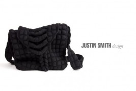 Justin Smith knitted bags