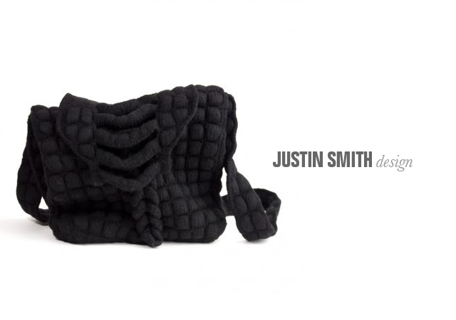 Justin Smith knitted bags