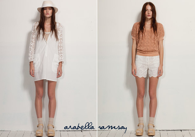 Arabella Ramsay spring/summer 2011