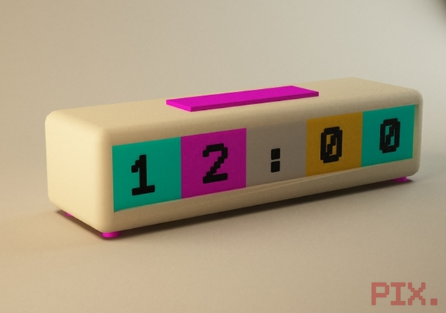 CMYK Clock