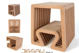 Jigsaw stool