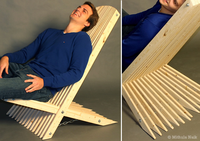 Lounge chair by Mithula Naik