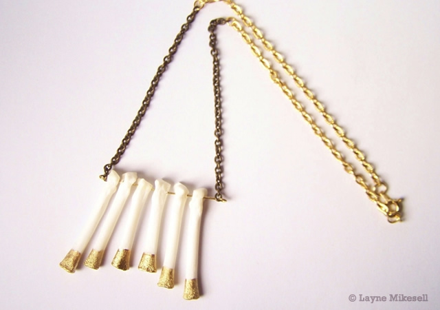 Bone necklace