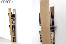 V bookshelf by Momu