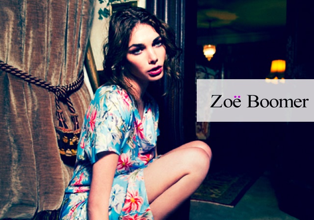 Zoe Boomer spring/summer 2012