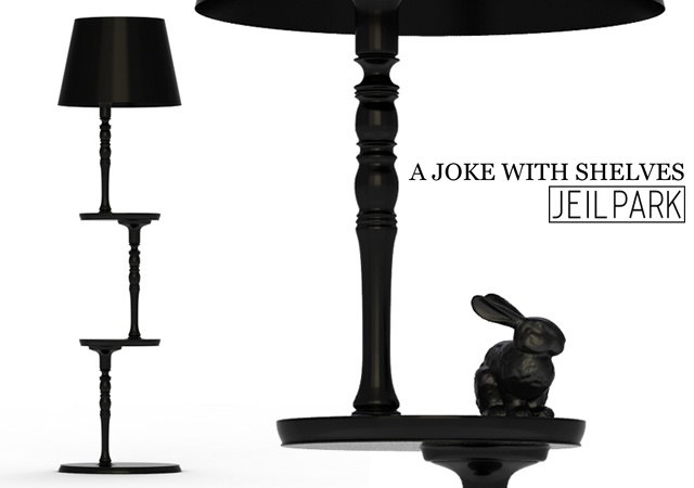 A joke with shelves lamp | Image courtesy of Jeil Park