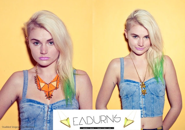 Sustainable statement jewelry by EABurns