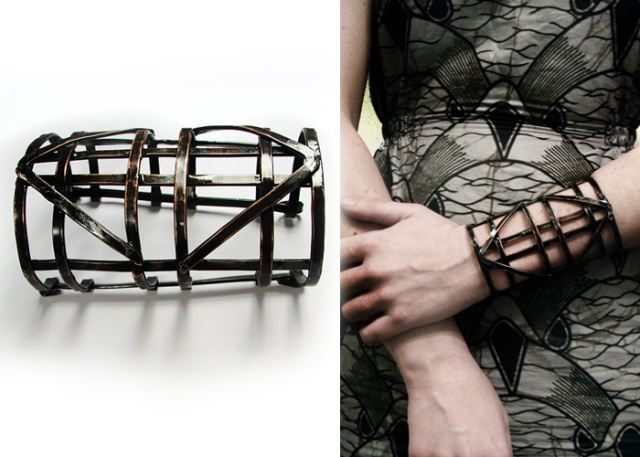 Automaton Warrior Cage Bracelet | Image courtesy of Jamie Spinello