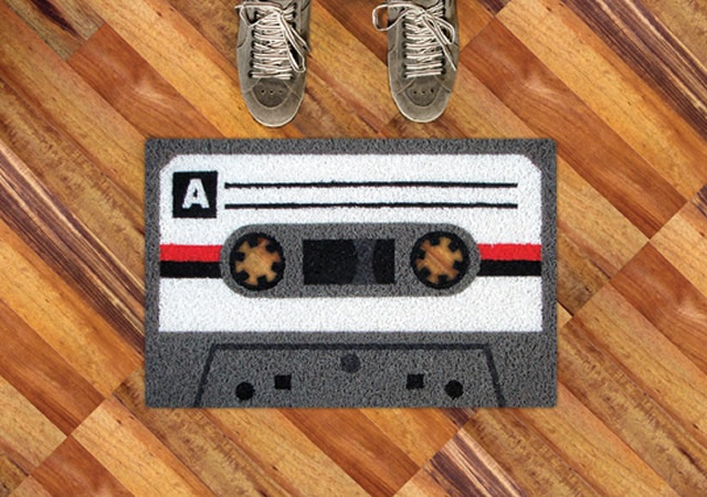 Tape doormat | Image courtesy of Meninos