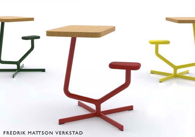 Seduta e tavolo Tool | Image courtesy of Fredrik Mattson