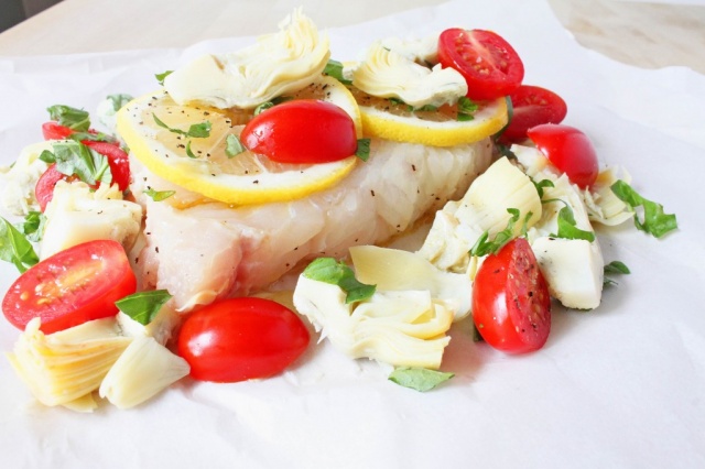 Halibut en Papillote | Image courtesy of Simply Fresh Cooking