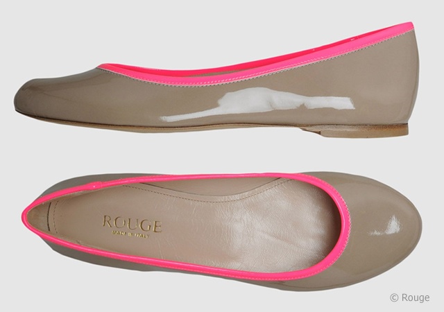 Rouge neon flats | Image courtesy of Rouge