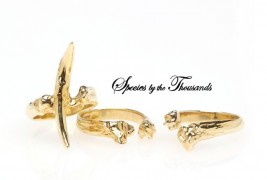 Tooth And Bone Ring Set - thumbnail_3