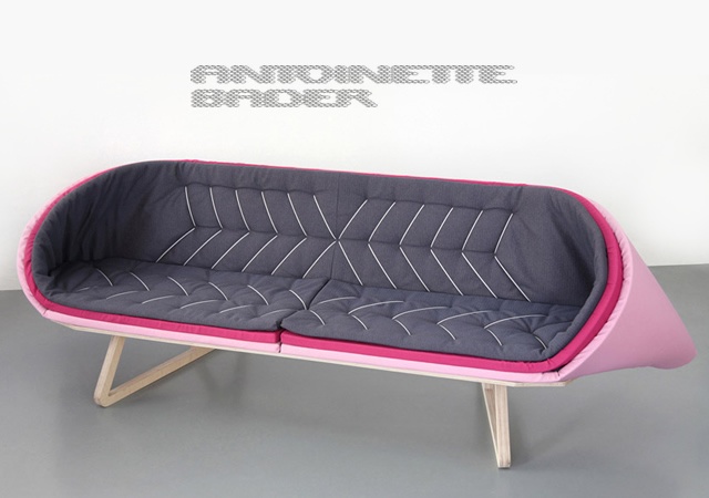 Sofa by Bader | Image courtesy of Antoinette Bader