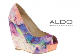 Aldo printed wedges - thumbnail_1