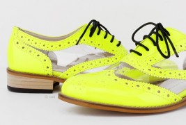 Fluo derby shoes - thumbnail_4