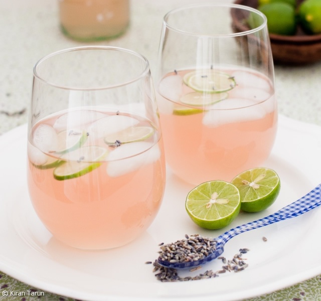 Infuso di lavanda e lime