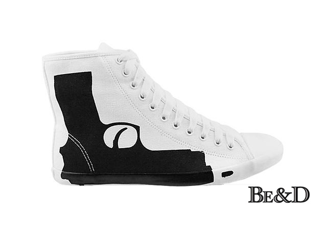 Be and D Pistol sneakers