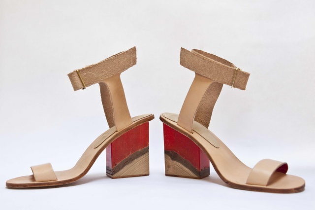 Le scarpe scultura di Martha Davis