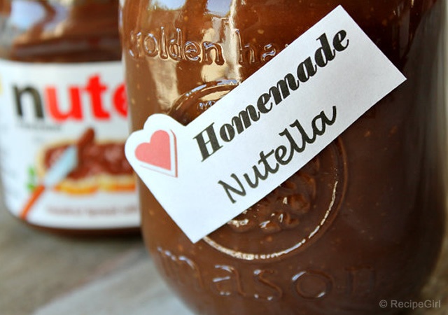 Nutella fatta in casa | Image courtesy of RecipeGirl