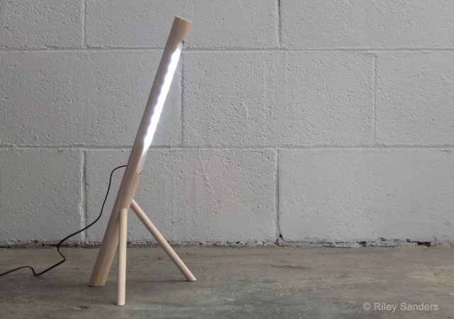 Dowel lamp