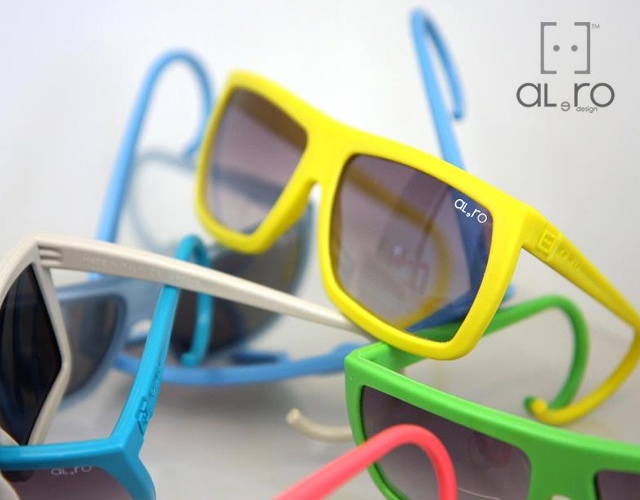 Al e Ro rubber sunglasses