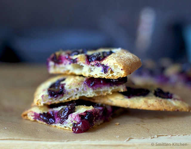 Grape focaccia with rosemary