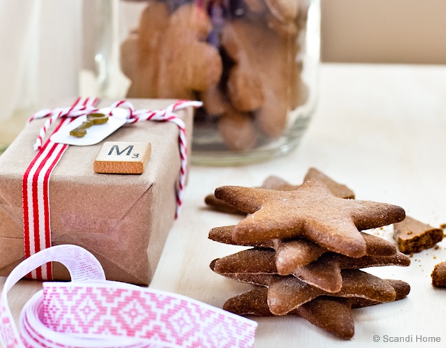 Gingerbread cookies | Image courtesy of Scandi Home