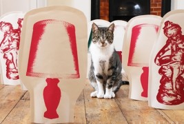 Screen printed lamp - thumbnail_1