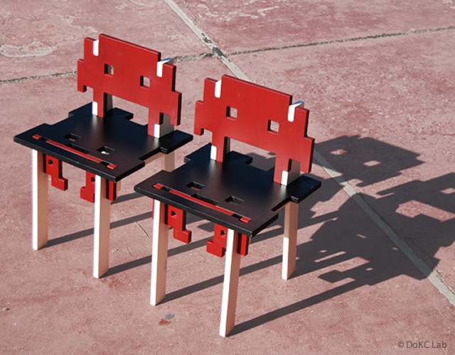 Game Over chair | Image courtesy of DoKC Lab