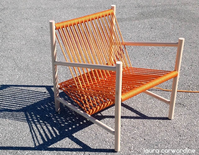 Loom lounge chair