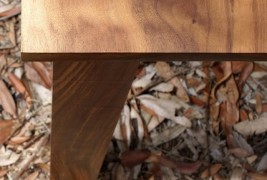 Walnut & Steel table - thumbnail_6