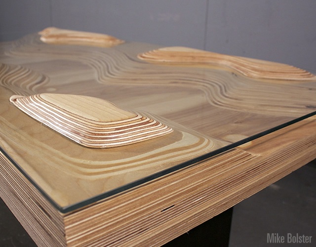 Peaks and Valleys table | Image courtesy of Mike Bolster
