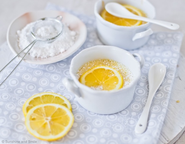 Pudding al limone | Image courtesy of Sunshine and Smile